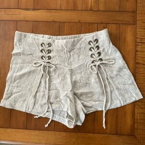 BCBGeneration women’s shorts, tan; size large